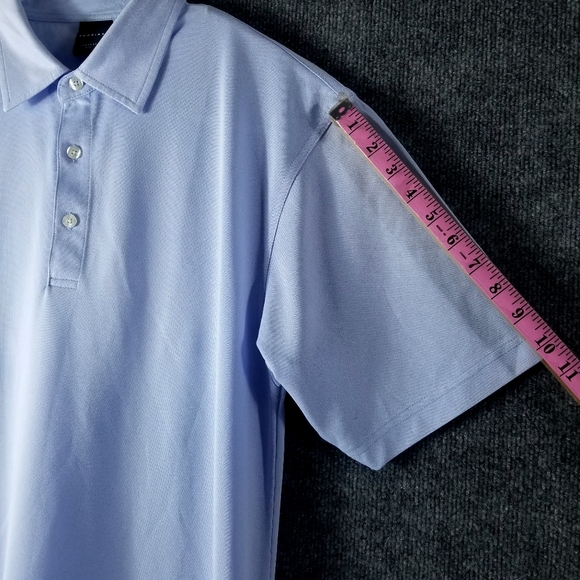 Dunning Men's polo shirts short sleeve collared Regular Fit size L - Picture 6 of 8